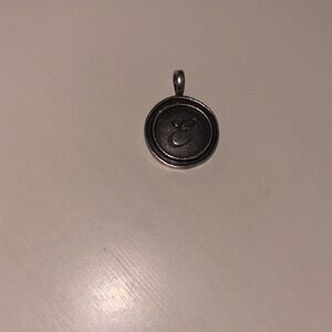 Silver Round Pendant